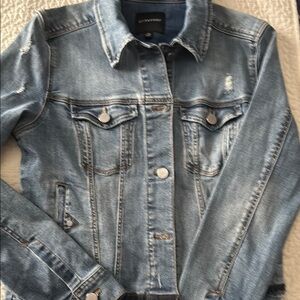 Liverpool Distressed Women's Denim Jacket